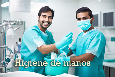Higiene de manos "Manos Limpias Salvan Vidas" (Enfermería)